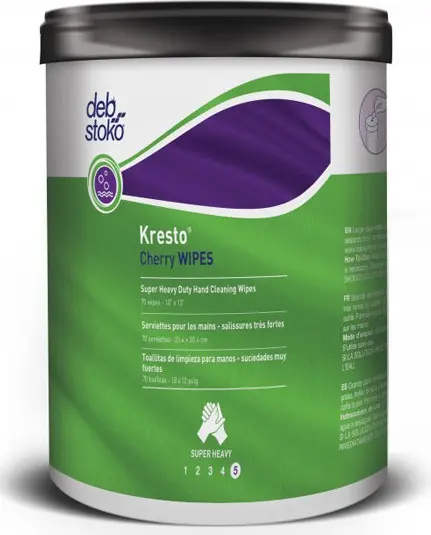 Lingettes super puissantes pour les mains Kresto Cherry