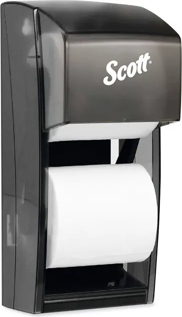 09021 Scott Distributrice double de papier hygiénique régulier