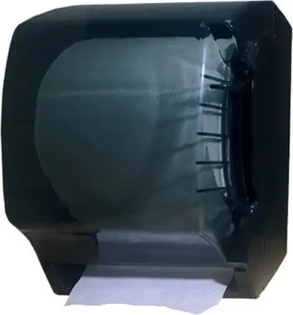 Distributeur manuel pour papier à mains universel noir