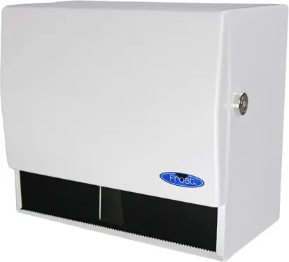 Distributeur manuel verrouillable pour essuie-mains en rouleau