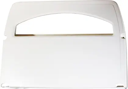 Distributeur de couvre-sièges de toilettes en plastique blanc