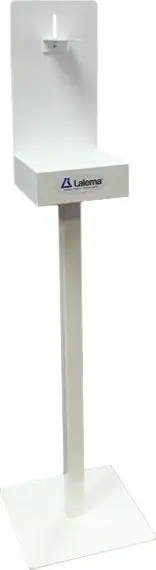 Station de distribution de désinfectant à mains sur pied