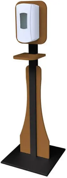 Station de distribution d'assainissant à mains PURIFY