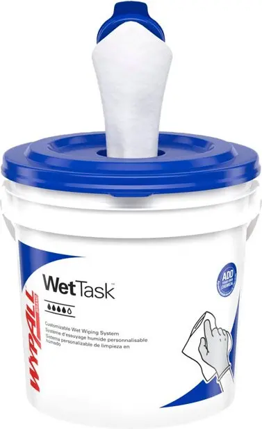 WETTASK Lingettes pour désinfectants à base d'eau de javel
