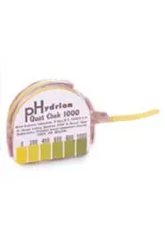 Bandelette pour test de dilution quaternaire pHydrion Quat Chek