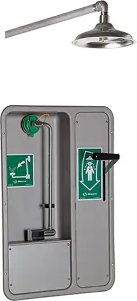 Douche oculaire et facile encastré et au plafond