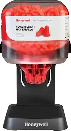 Distributeur prérempli de bouchons d'oreilles MAX de Howard Leight
