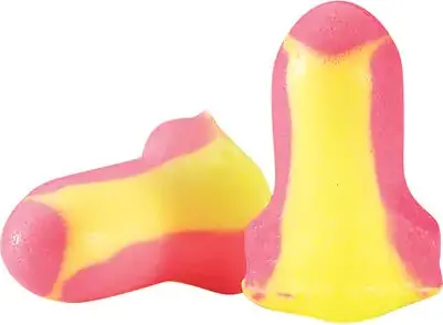 Bouchons pour oreilles en mousse sans corde à usage unique Laser Lite