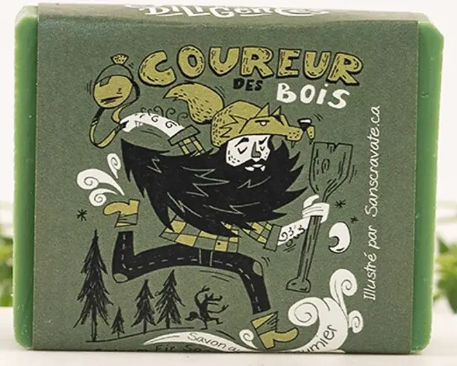 Savon Le Coureur des bois - sapin baumier 100 g