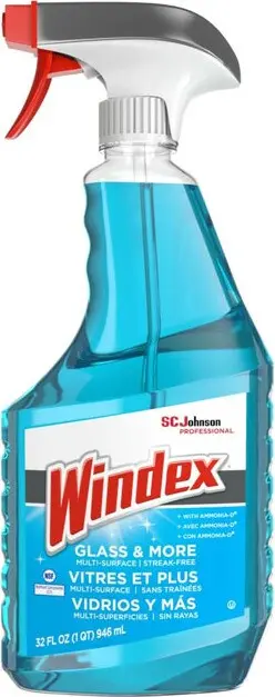 WINDEX Nettoyant à vitres et miroirs avec Ammoniac-D