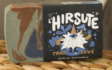 Savon l'Hirsute - frais lavé 100g