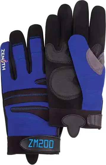 Gants pour mécanicien ZM200, Paume Synthétique