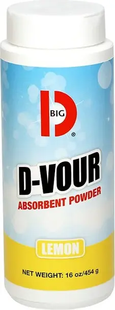 D-VOUR Absorbant et désodorisant en poudre pour les liquides
