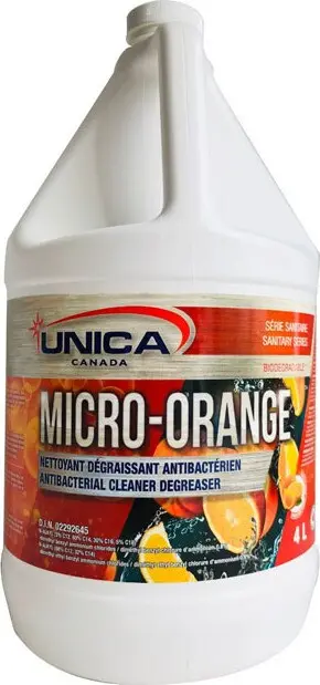 MICRO-ORANGE 2 Nettoyant dégraissant industriel antibactérien
