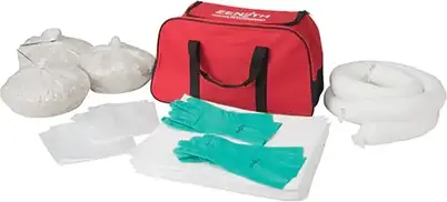 Trousse de déversement portative