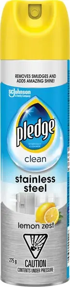 PLEDGE Nettoyant d'acier inoxydable