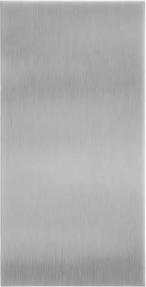 Plaque de protection murale antibactérienne en acier inoxydable