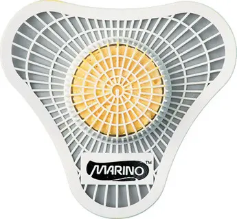 Tamis d'urinoir sans-parabène avec bloc à fragrance