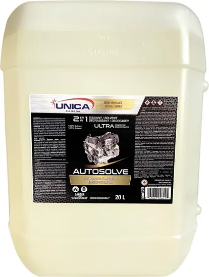 AUTOSOLVE Shampoing dégraissant à moteur et pièces