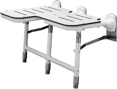 Siège de bain bariatrique pliable avec pattes