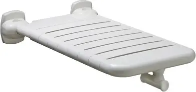 Siège de bain pliable en vinyle antibactérien