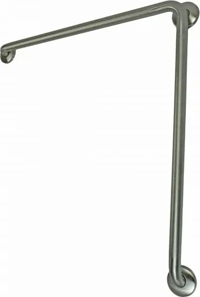 Barre d'appui en acier inoxydable 30"x30", 1-1/4" de diamètre