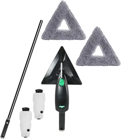 STINGRAY Système de lavage des vitres avec tampon microfibre