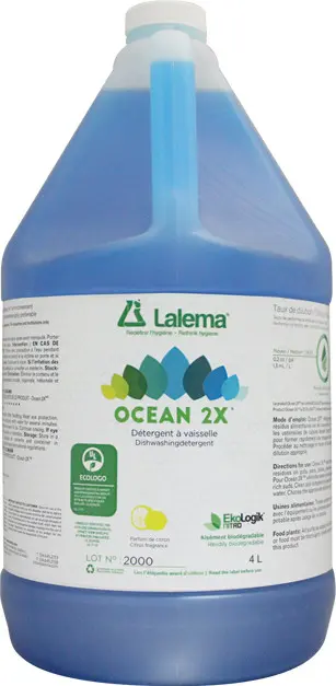 OCEAN 2X Détergent à vaisselle liquide concentré