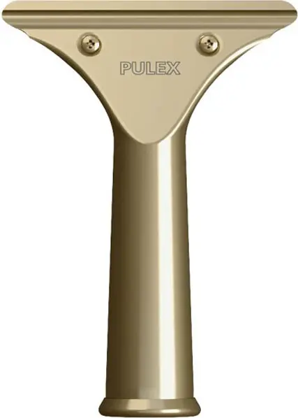 Poignée de raclette pour fenêtre en laiton