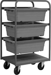 Râtelier mobile en acier à deux côtés