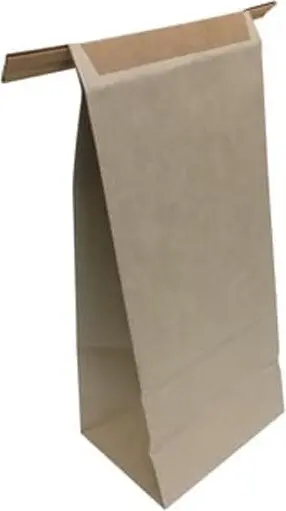 Sacs en papier brun à café avec attache