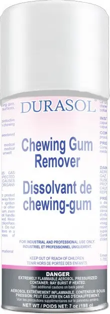 Dissolvant pour gomme à mâcher en aérosol 7 oz