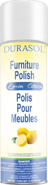 Polis pour meubles au parfum de citron 16 oz