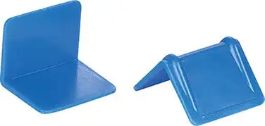 Protecteurs de contour en plastique 1" x 1-1/4"