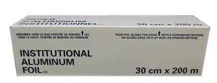 Rouleau de papier d'aluminium