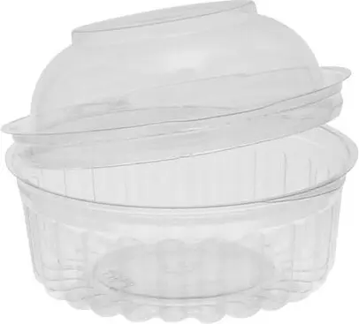 Sho-Bowl de 8 oz avec couvercle en dôme 4'' x 2,25''