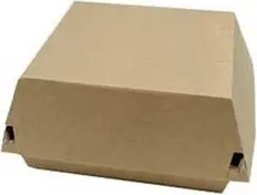 Contenant à emporter refermable kraft