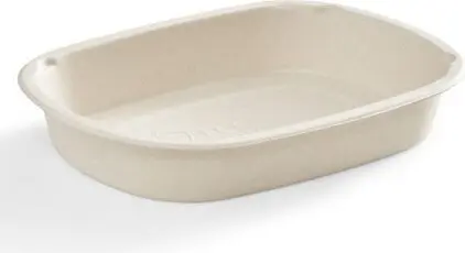 Contenant pour emporter ovale en bagasse de 22 oz
