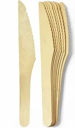 Ustensiles compostables en bois de bouleau