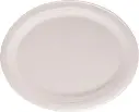 Assiette ronde en bagasse compostable