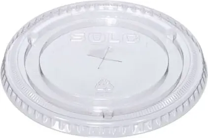 Couvercle plat troué pour verre 16 et 24 oz