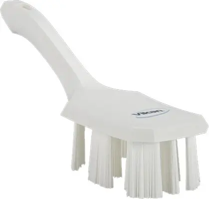Brosse à manche court avec fibres fermes