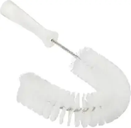 Brosse recourbée pour cuve, tuyau et tube