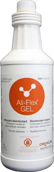 ALI-FLEX GEL Nettoyant désinfectant chloré pour cuve de toilette