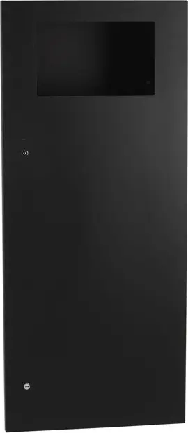 TRIMLINE Poubelle murale en acier inoxydable 12 gal