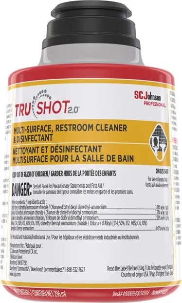 TRUSHOT 2.0 Nettoyant désinfectant tout usage