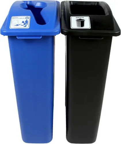 WASTE WATCHER Station de recyclage mixte 46 gal