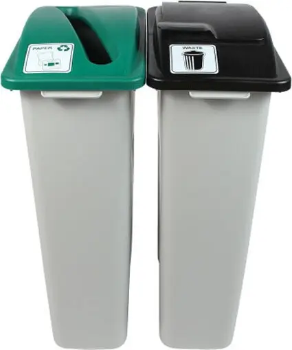 WASTE WATCHER Poubelles de recyclage du papier 46 gal 