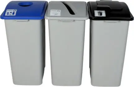 WASTE WATCHER XL Station pour déchets, canettes et papiers 87 gal
