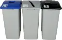 WASTE WATCHER XL Station pour déchets, canettes et papiers 87 gal
